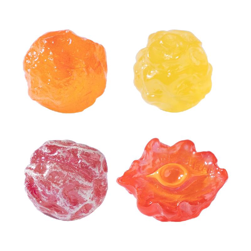 微景观创意话梅杏脯蜜饯仿真食玩 DIY盲袋装饰品挂配件迷你小摆件