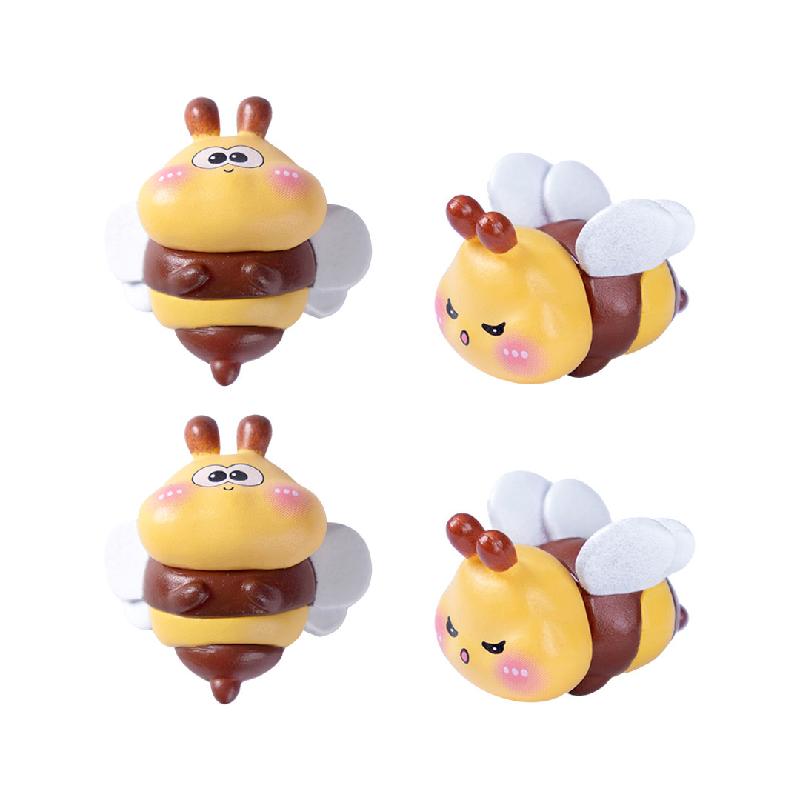 微景观创意可爱小蜜蜂昆虫公仔园艺造景 DIY装饰品配件迷你小摆件