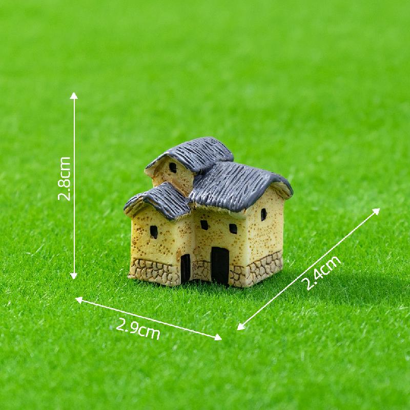 Tiểu cảnh nhà tranh, 6 kiểu, phong cách Zakka trang trí mini (ZC-327)
