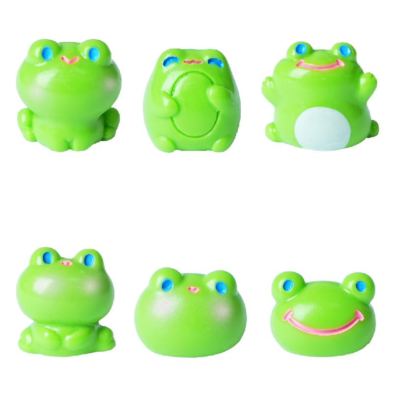 微景观创意可爱小青蛙园艺造景 DIY装饰品配件迷你汽车桌面小摆件