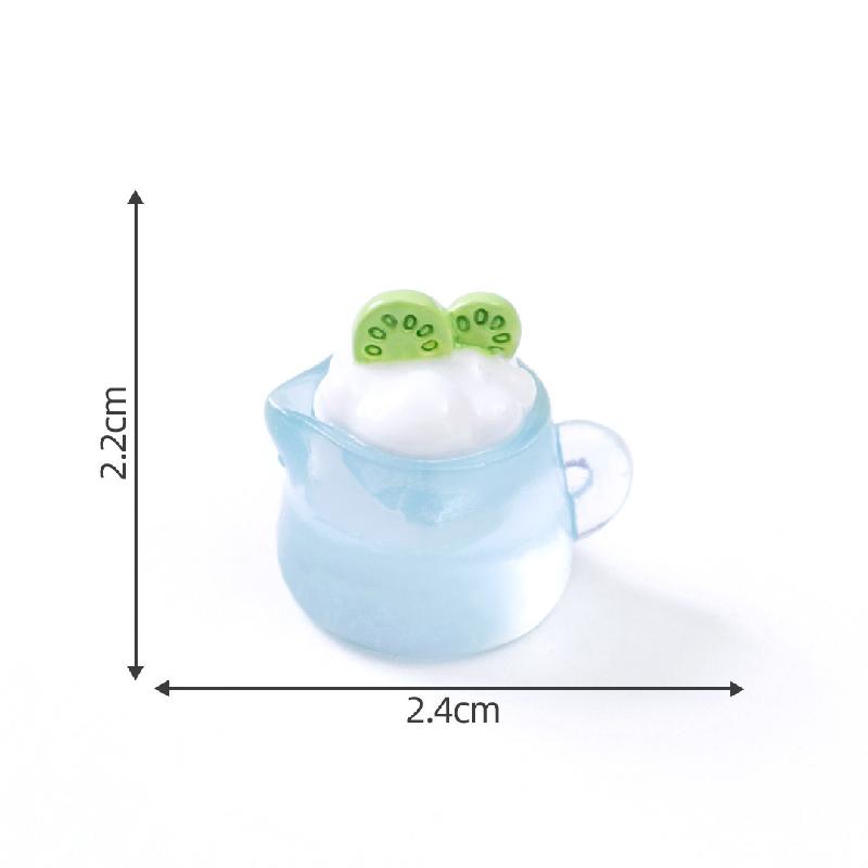 微景观创意夜光夏日冰杯食玩 DIY装饰品盲袋挂配件迷你桌面小摆件