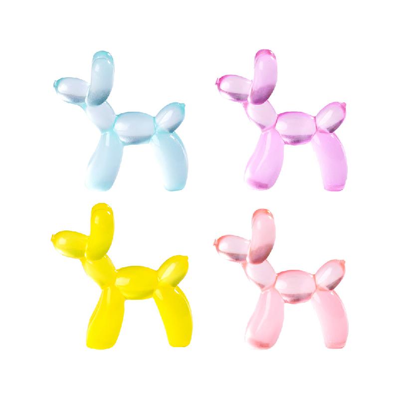 微景观创意夜光气球小狗 园艺造景DIY装饰品挂配件迷你桌面小摆件