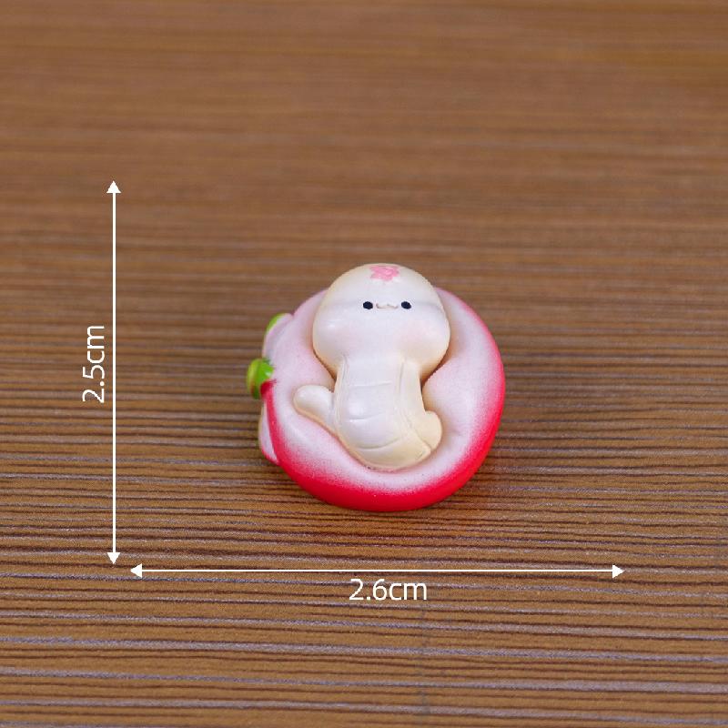 微景观创意躺平十二生肖沙发萌粒公仔 DIY装饰品挂配件迷你小摆件