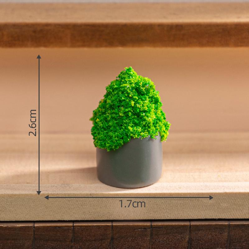 Tiểu cảnh cây cảnh mini giả, lọ sinh thái DIY, phụ kiện treo bàn tiểu cảnh mini (ZC-497)