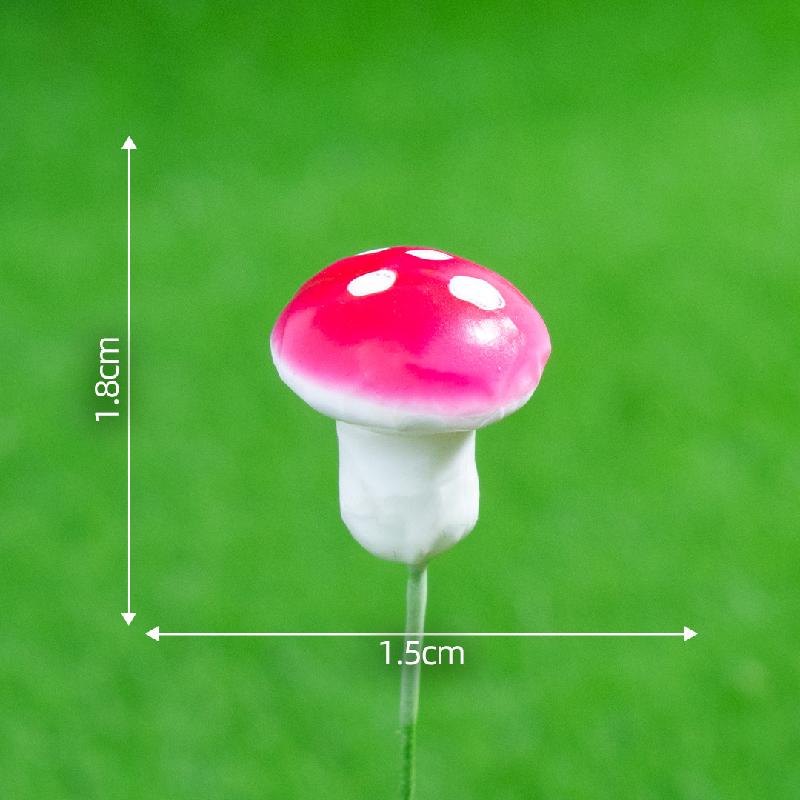 Mô hình nấm mini màu sắc, phụ kiện tiểu cảnh đáng yêu (ZC-20)