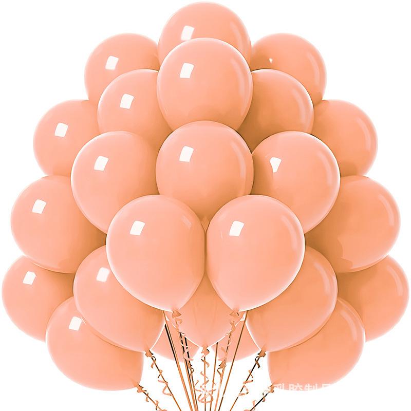 Bộ bóng bay 10 inch cho sinh nhật và tiệc cưới, bao gồm dây bóng bay và bóng bay màu macaron cổ điển. Phù hợp cho trang trí tiệc và sự kiện, bán buôn.