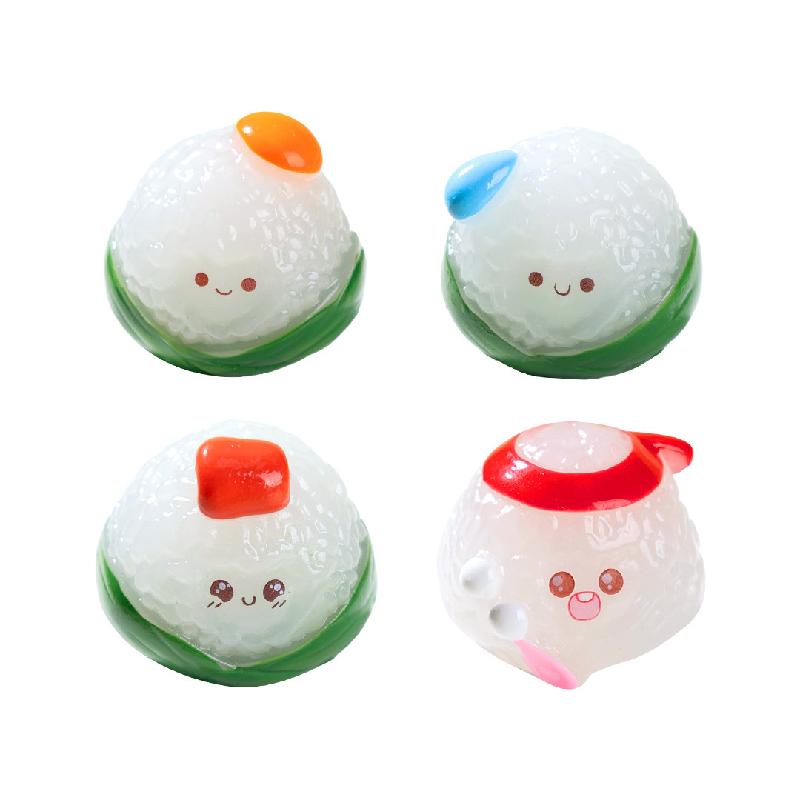 微景观创意端午节赛龙舟粽子食玩 DIY装饰品挂配件迷你桌面小摆件