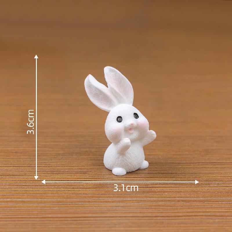Thỏ Cà Rốt Mini Trang Trí Nhà Búp Bê (PK-177)