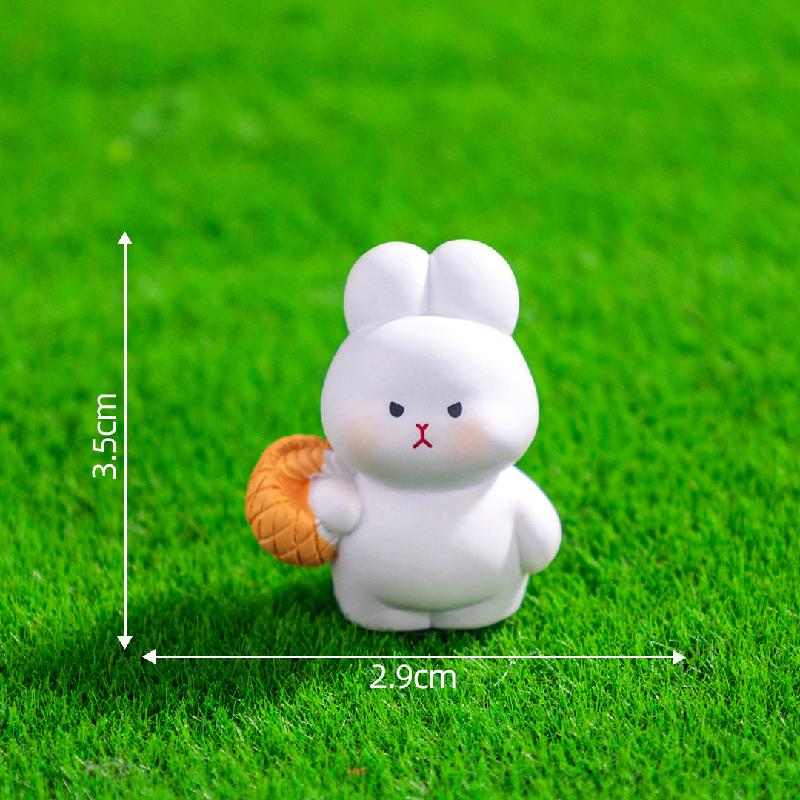 微景观创意可爱小动物菜市场公仔 DIY装饰品挂配件迷你桌面小摆件