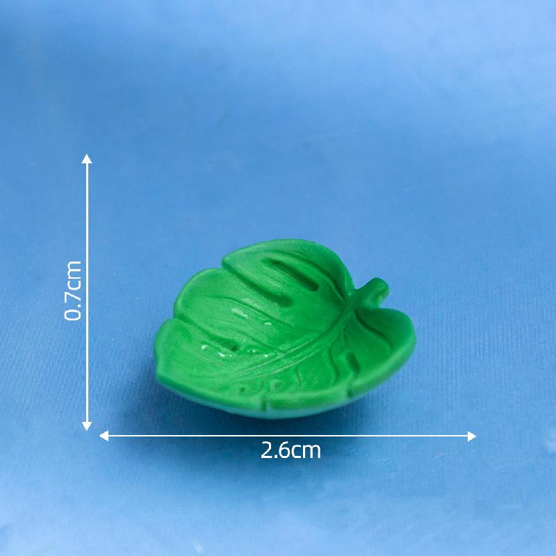 微景观创意漂浮四叶草银杏树叶水族造景 DIY装饰品配件迷你小摆件