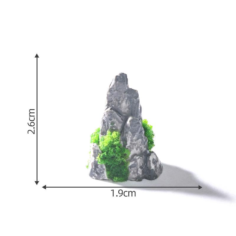 微景观创意中式山水假山石李白园艺造景 DIY装饰品配件迷你小摆件