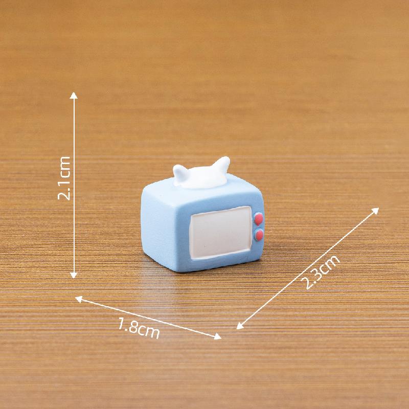 Tiểu cảnh cáo tai dài, 12 kiểu, trang trí cây cảnh mini (ZC-206)