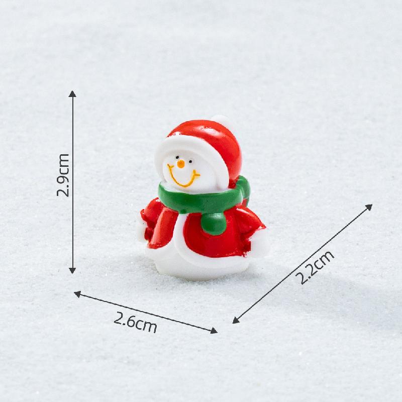 Tiểu cảnh ông già Noel và người tuyết, quà tặng học sinh mini (ZC-503)