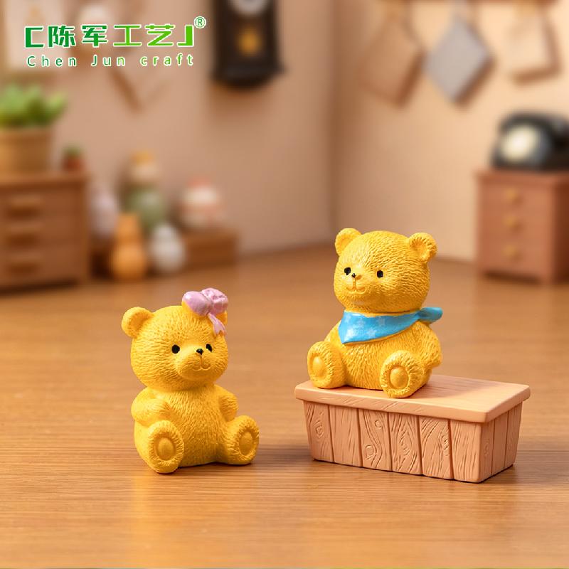 Gấu Teddy Đội Mũ Mini Trang Trí (PK-252)