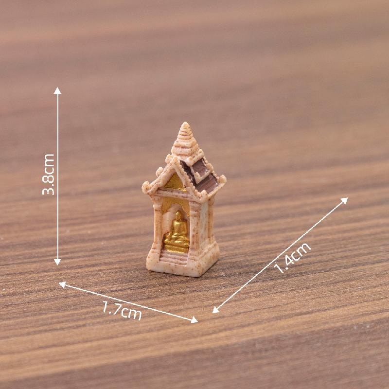 Đền Thờ Ấn Độ Màu Vàng Mini (PK-667)