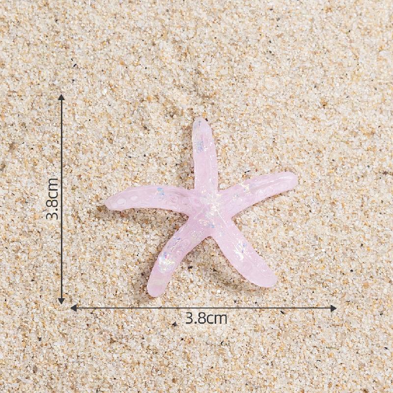 Sao biển và vỏ sò mini resin trang trí ốp điện thoại (ZC-757)