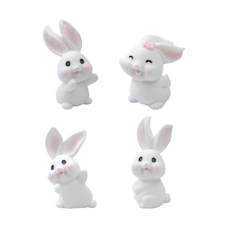 Thỏ Cà Rốt Mini Trang Trí Nhà Búp Bê (PK-177)
