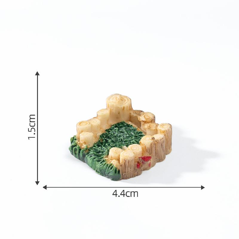 Tiểu cảnh vintage, đèn tháp nước, cầu nhỏ cảnh quan (ZC-5)