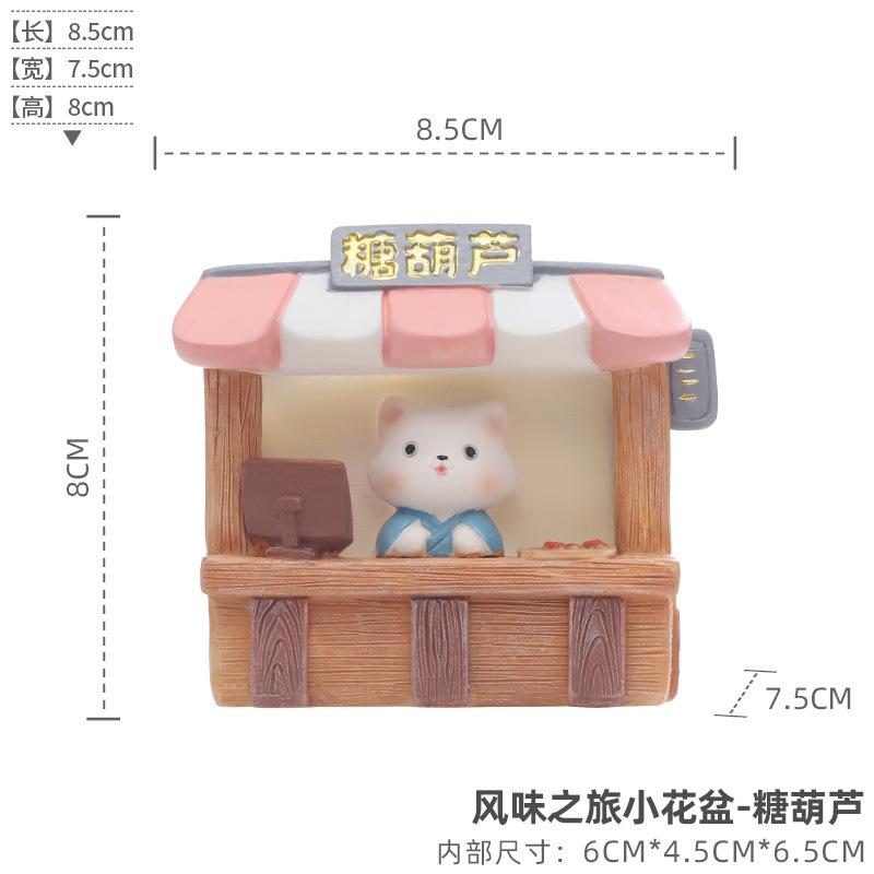 Chậu cây mọng nước hình trứng hoạt hình mặt lười resin, chậu mini để bàn, đồ trang trí vui nhộn (RG-189)
