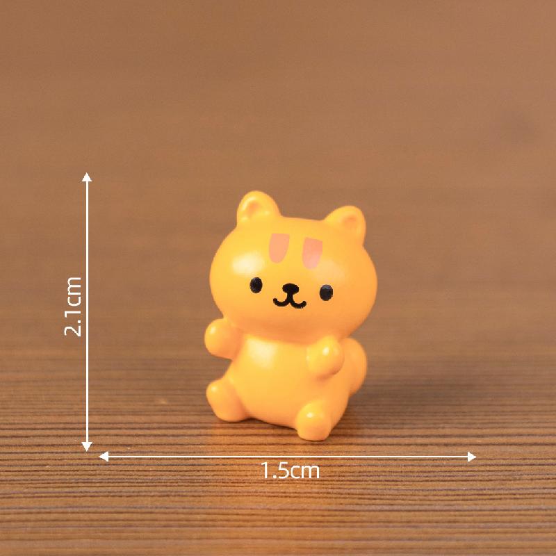 微景观创意可爱猫爬架小猫公仔娃娃屋 DIY装饰配件迷你桌面小摆件