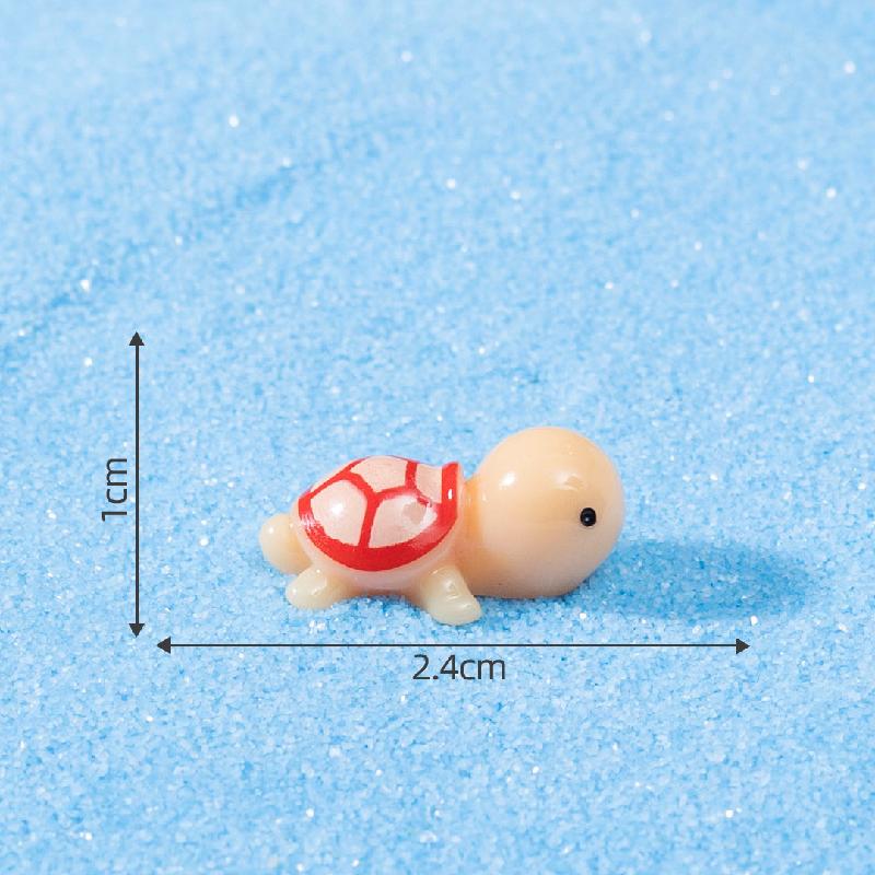 Tiểu cảnh rùa năm màu, lọ cây DIY, quà tặng sáng tạo (ZC-44)