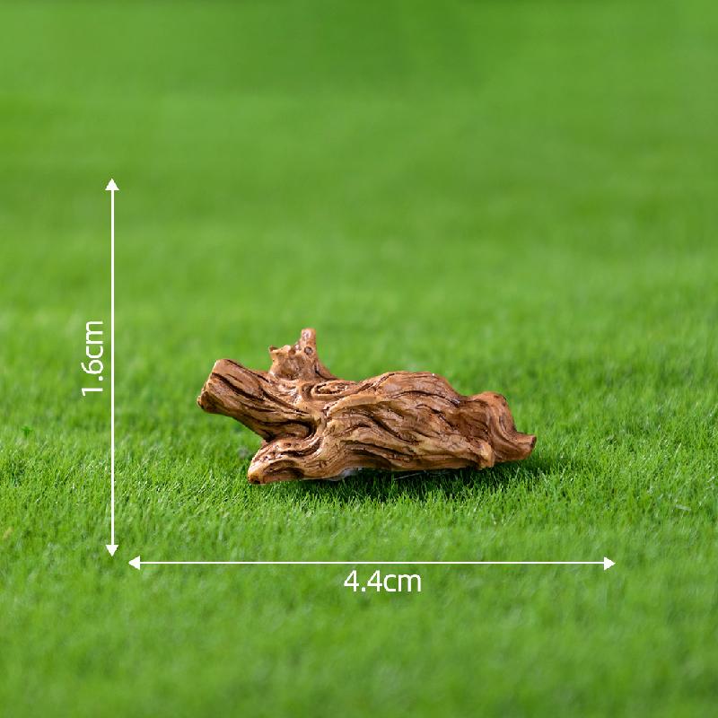 跨境新品微景观创意写实恐龙树桩园艺造景 DIY装饰配件迷你小摆件