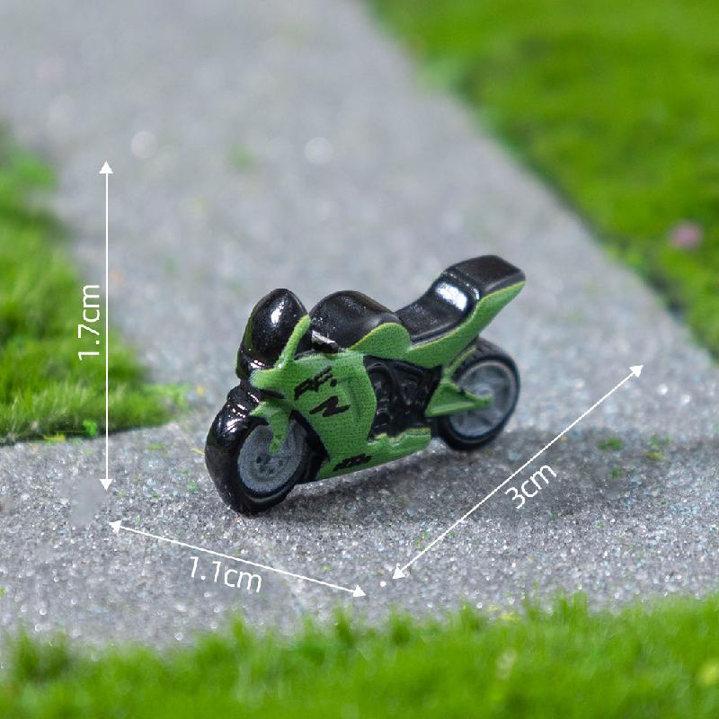 Mô hình xe mô tô xe cứu thương cảnh sát mini (PK-690)