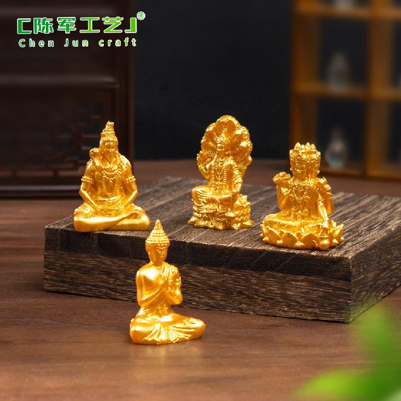 Tượng Phật Đông Nam Á mini bằng resin (PK-745)
