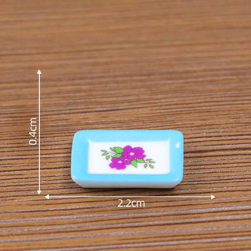Khay trà gỗ đỏ nơ bướm mini (PK-723)