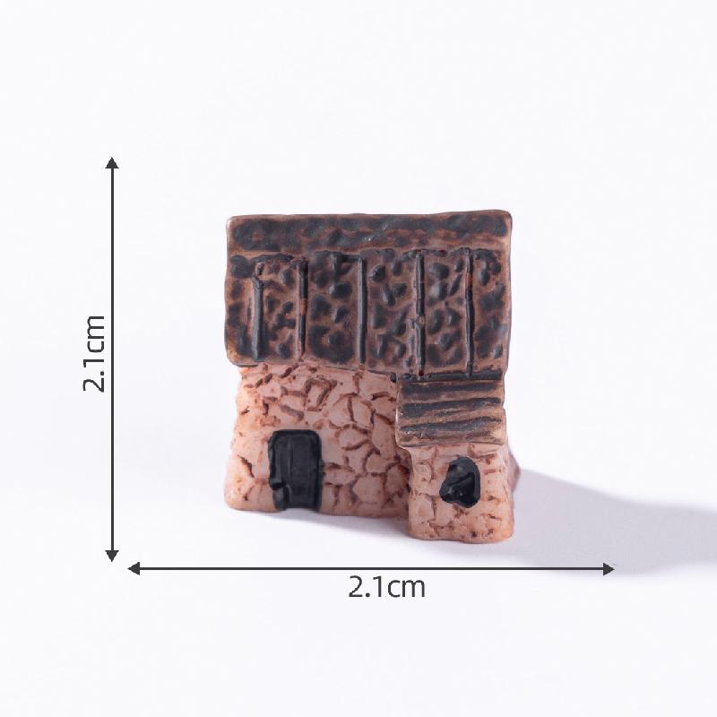 Tiểu cảnh nhà nhỏ, chậu cây mini, trang trí cây cảnh DIY (ZC-104)