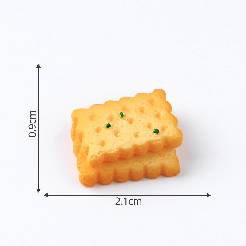 微景观创意仿真食玩巧克力薄脆饼干 DIY发夹装饰品配件迷你小摆件