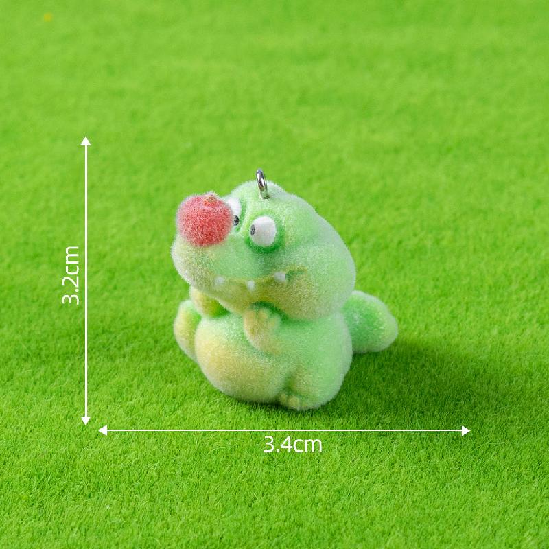 植绒公仔创意可爱小动物系列萌粒 DIY装饰品摆件包包钥匙扣挂配件