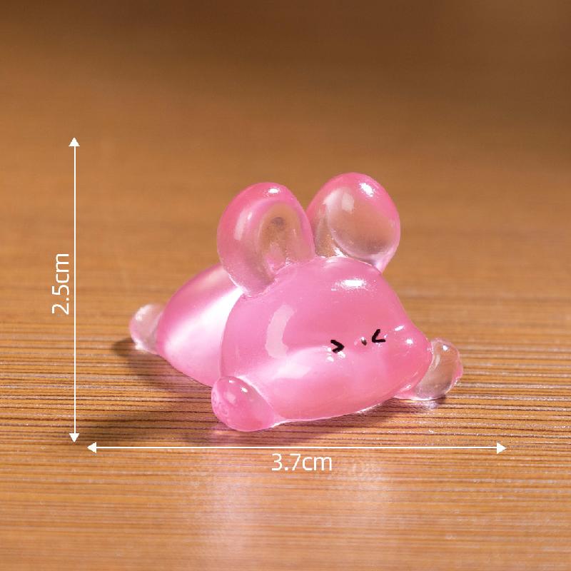 Thú cưng nằm dài – Mô hình động vật dễ thương, trang trí bàn, xe hơi (M-583)