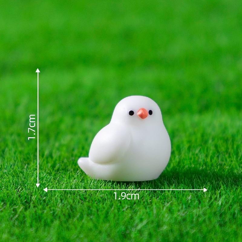 微景观创意可爱动物小猫咪小黄鸭公仔 DIY装饰品挂配件迷你小摆件