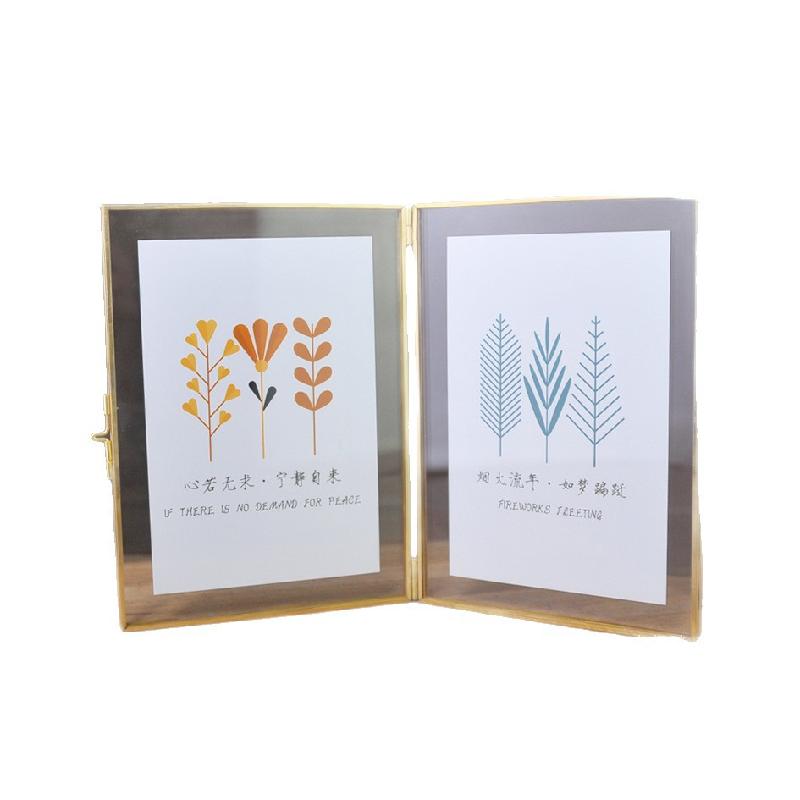 Khung ảnh kính đôi mặt, đồ decor nhà cửa (DG-109)