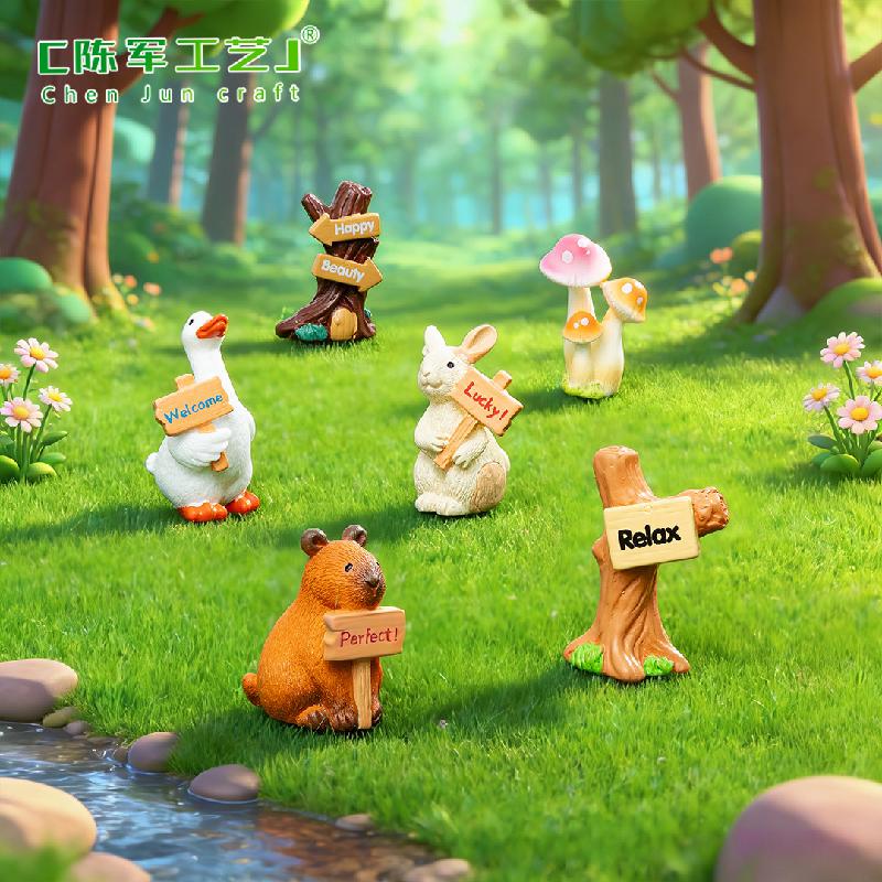 Thỏ Giơ Biển Và Capybara Mini (PK-191)