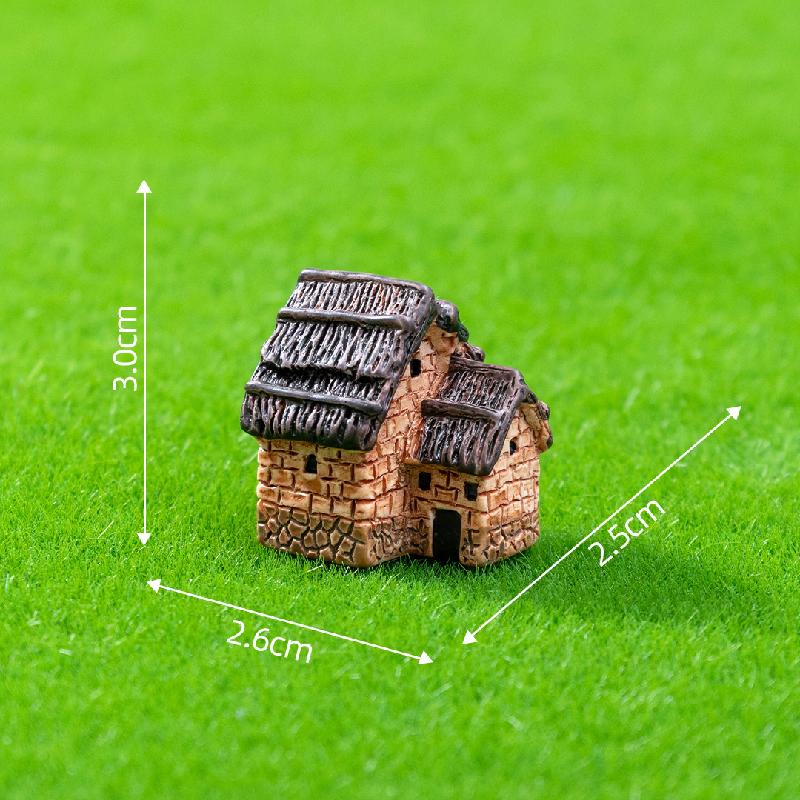 Tiểu cảnh nhà tranh, 6 kiểu, phong cách Zakka trang trí mini (ZC-327)