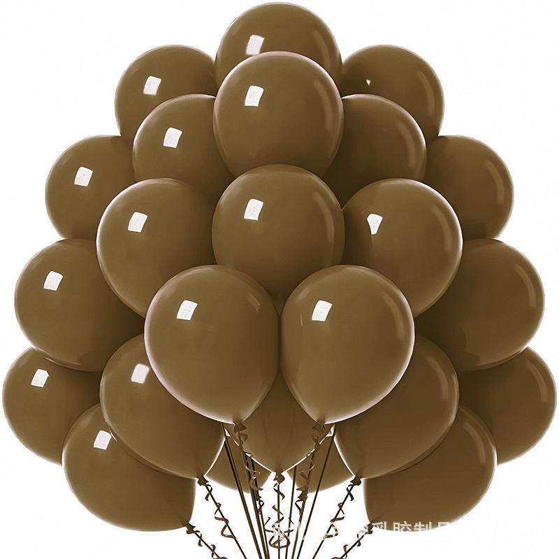 Bộ bóng bay 10 inch cho sinh nhật và tiệc cưới, bao gồm dây bóng bay và bóng bay màu macaron cổ điển. Phù hợp cho trang trí tiệc và sự kiện, bán buôn.