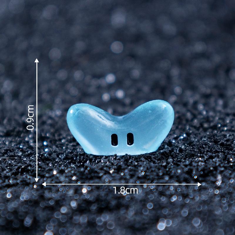 跨境新品微景观创意半透明露珠精灵萌粒 DIY装饰品配件桌面小摆件