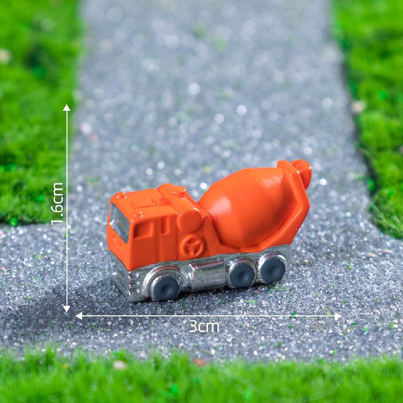 微景观创意迷你Q版汽车交通工具标识DIY装饰品配件微缩场景小摆件
