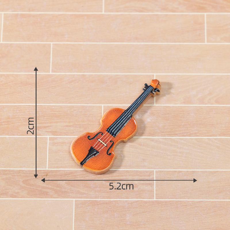 Tiểu cảnh nhạc cụ: piano, guitar, đàn tỳ bà, trang trí mini (ZC-171)