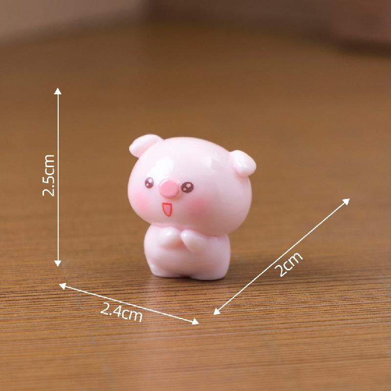 Heo Trái Tim Màu Hồng Mini (PK-685)