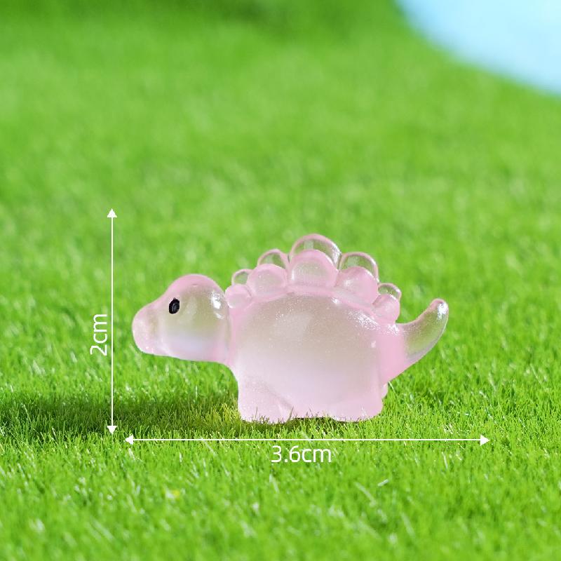 外贸新品微景观创意夜光小恐龙萌粒盲袋 DIY装饰品配件迷你小摆件