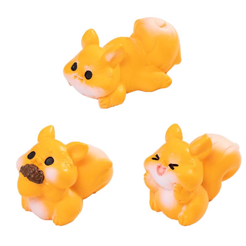 Sóc đáng yêu mini trang trí tiểu cảnh (PK-732)