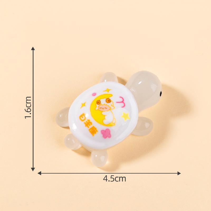 微景观创意夜光十二星座小乌龟公仔盲袋 DIY装饰品配件迷你小摆件