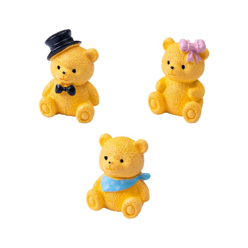 Gấu Teddy Đội Mũ Mini Trang Trí (PK-252)