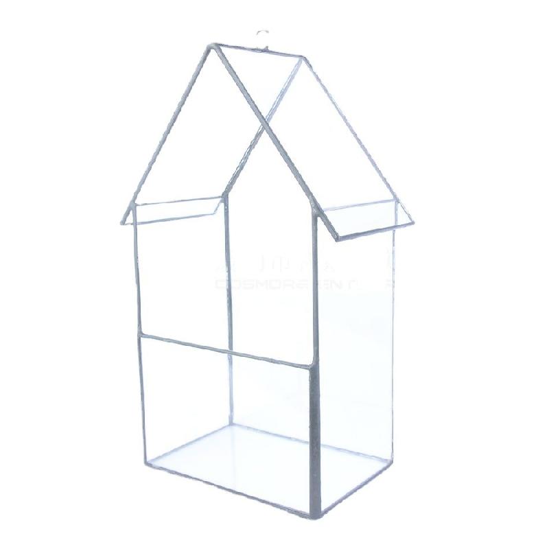 Nhà kính chim mini, hộp hoa bất tử, rêu cảnh (DG-66)