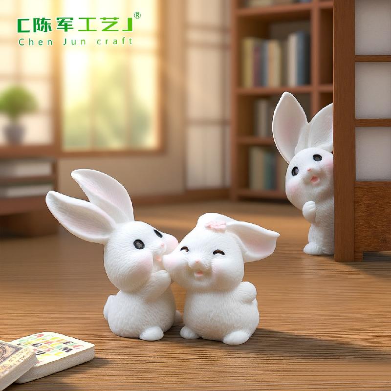 Thỏ Cà Rốt Mini Trang Trí Nhà Búp Bê (PK-177)