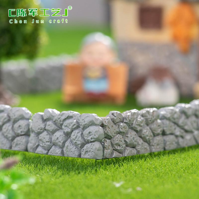 微景观创意小栅栏木板竹子围栏园艺造景 DIY装饰品配件迷你小摆件