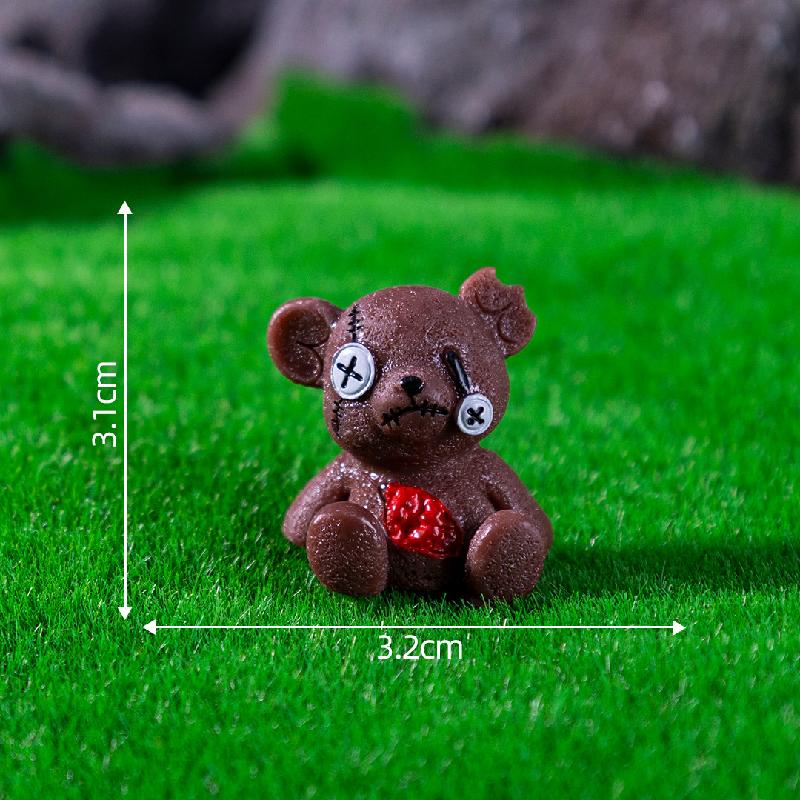 跨境外贸微景观创意万圣节骷髅木乃伊 DIY装饰品挂配件迷你小摆件